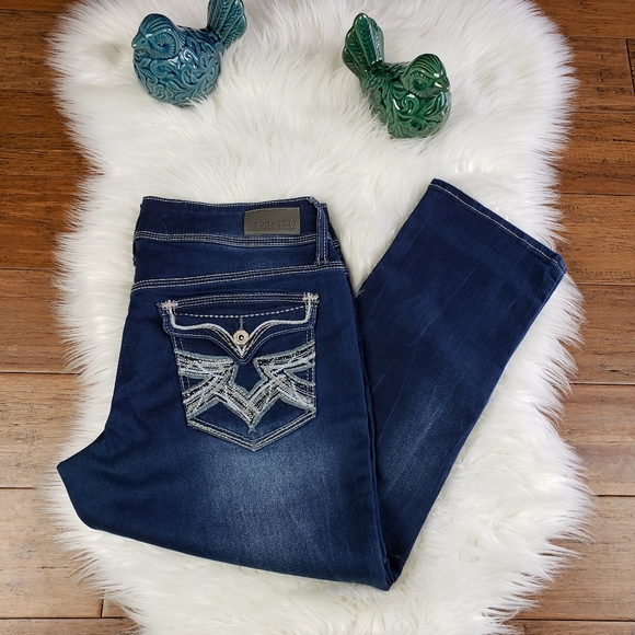 Hydraulic Jeans Hydraulic Bailey Low Rise Capri Jeans Size 516